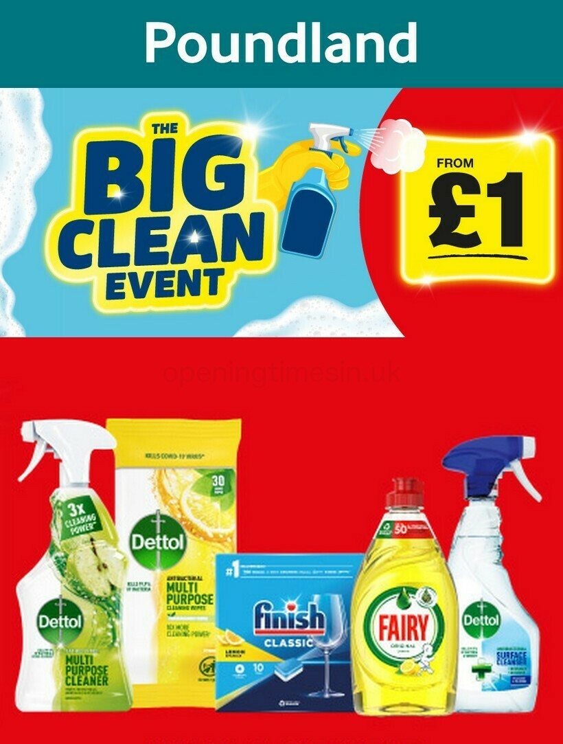 Poundland Offers from 15 February
