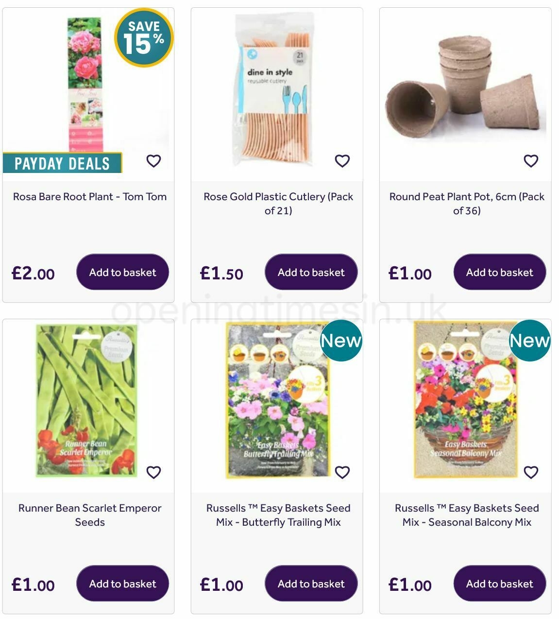 Poundland Offers from 3 April