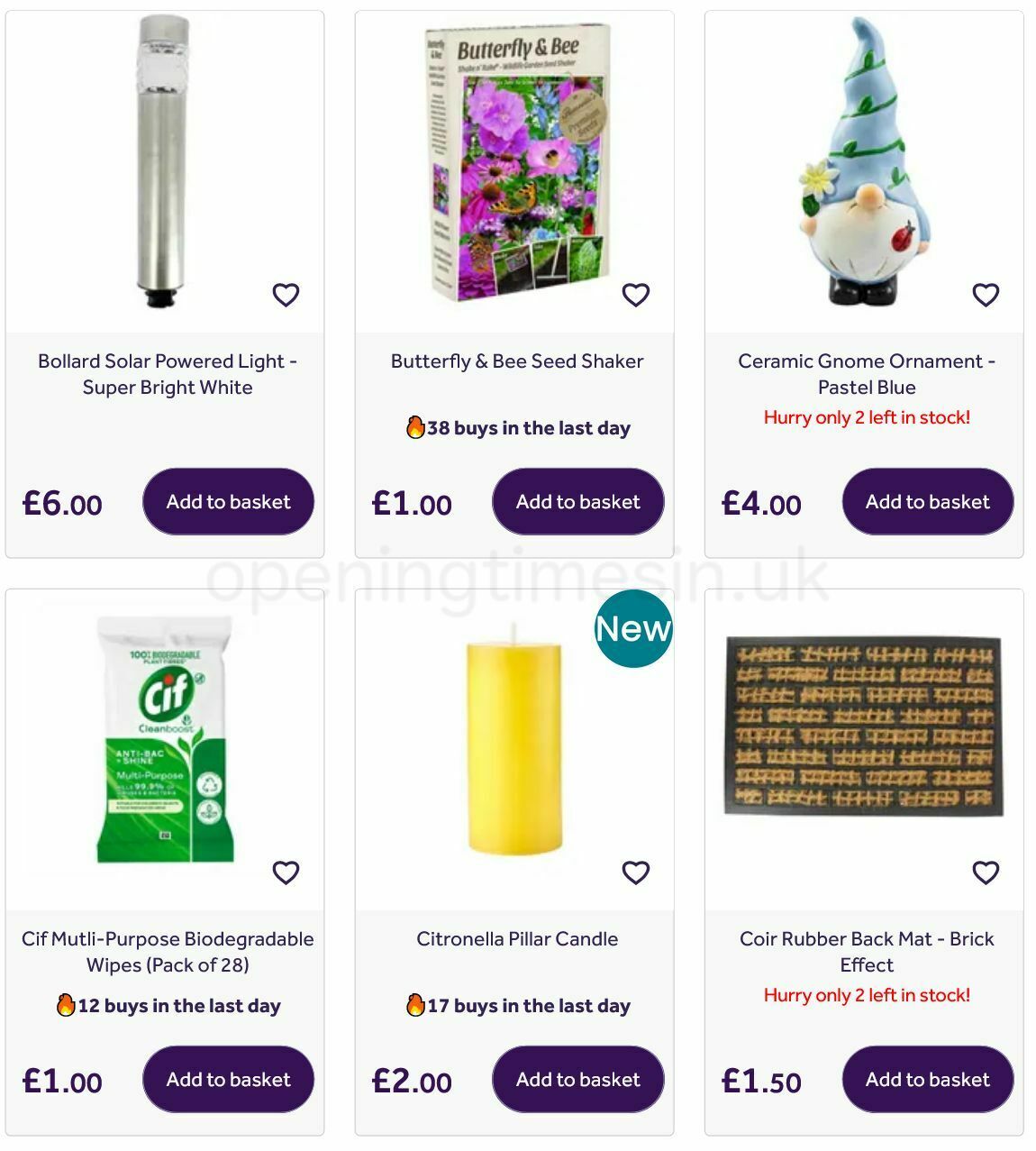 Poundland Offers from 3 April