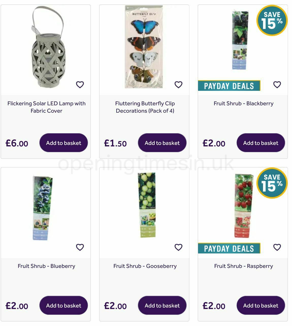 Poundland Offers from 3 April