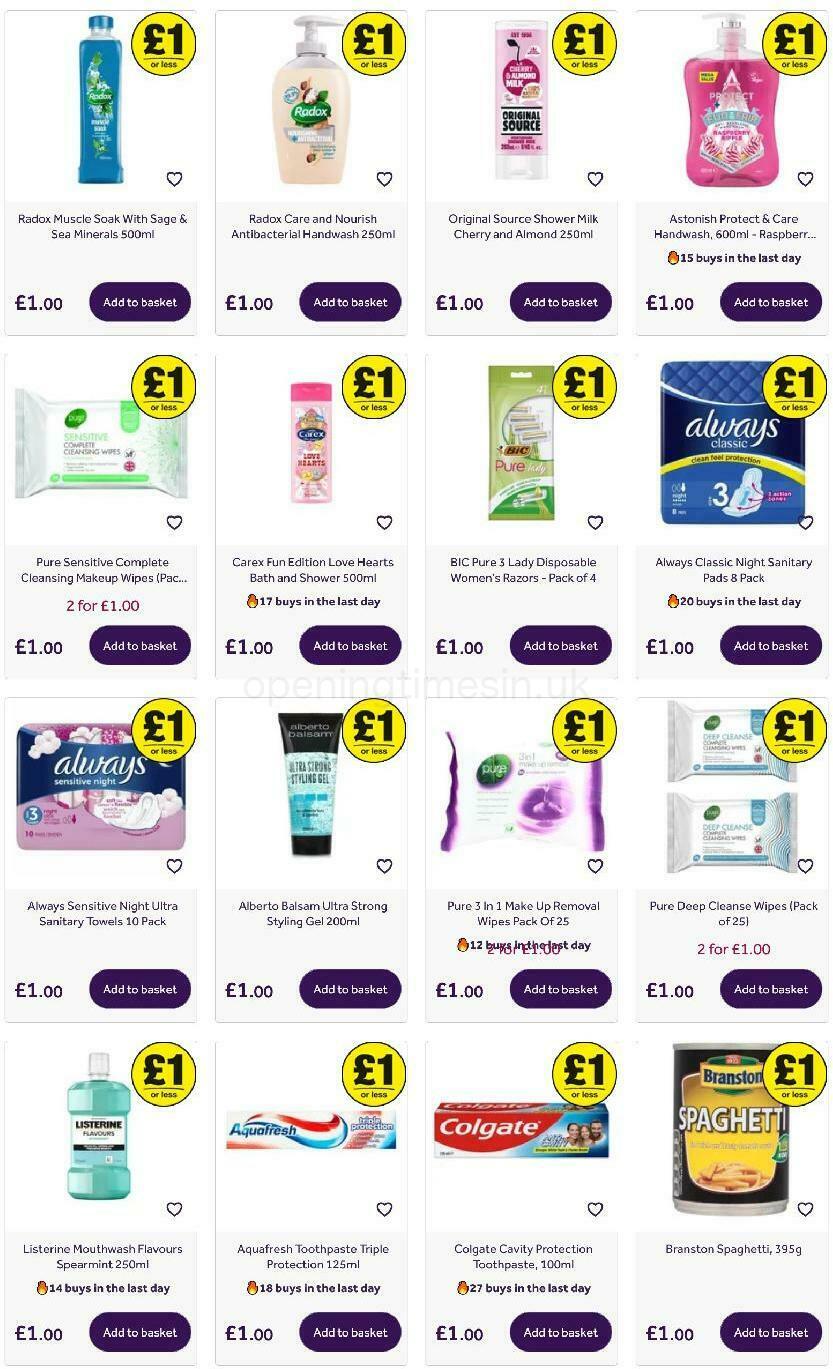 Poundland Offers from 17 April