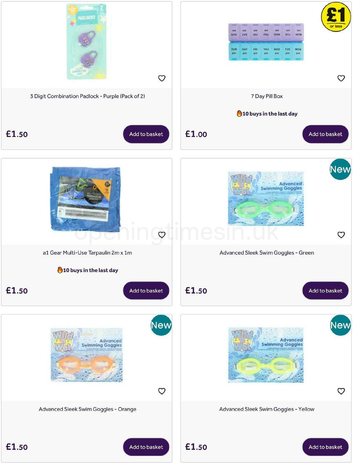 Poundland Offers from 22 May