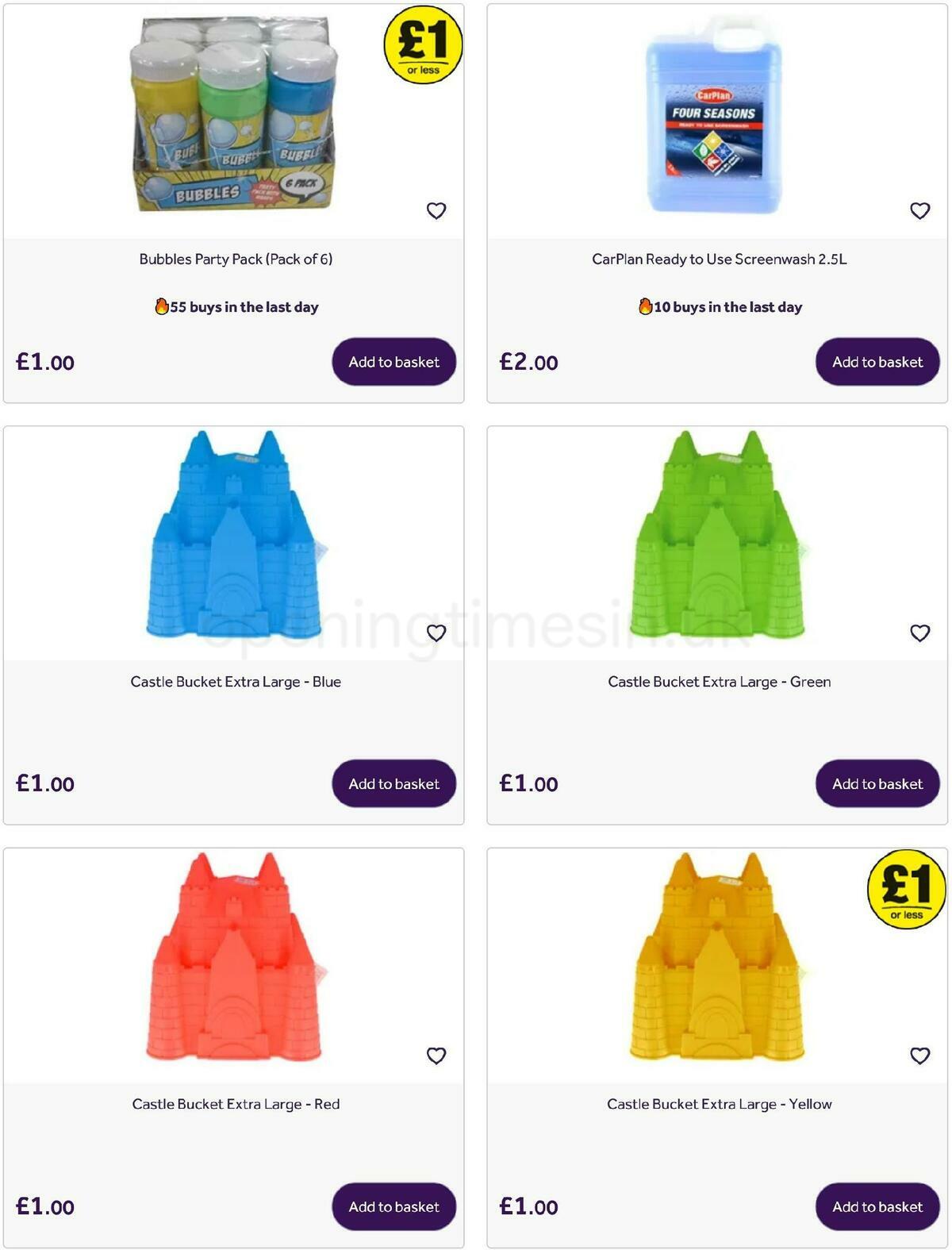 Poundland Offers from 22 May