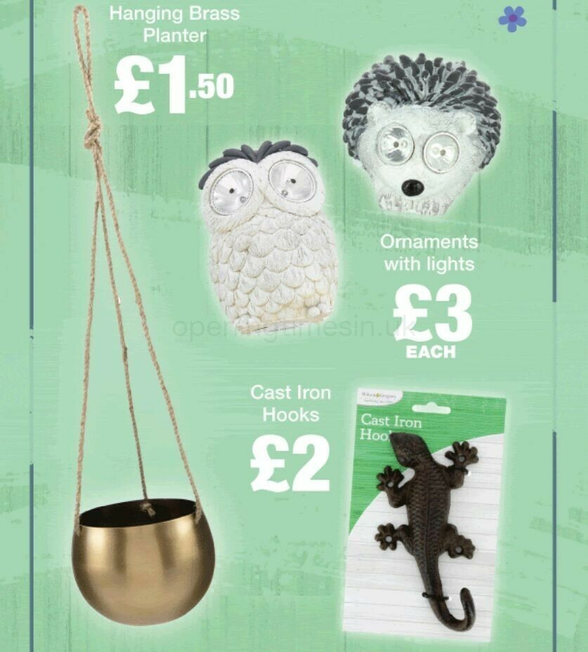 Poundland Offers from 29 May