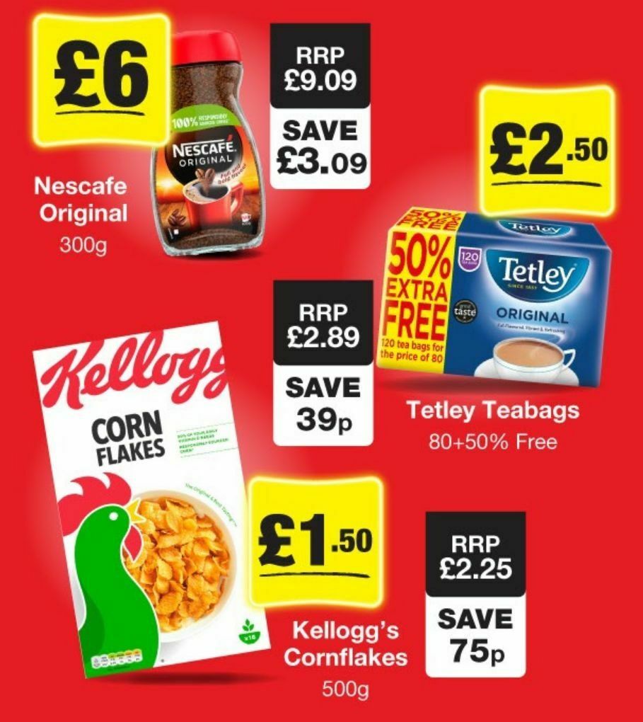 Poundland Offers from 29 July