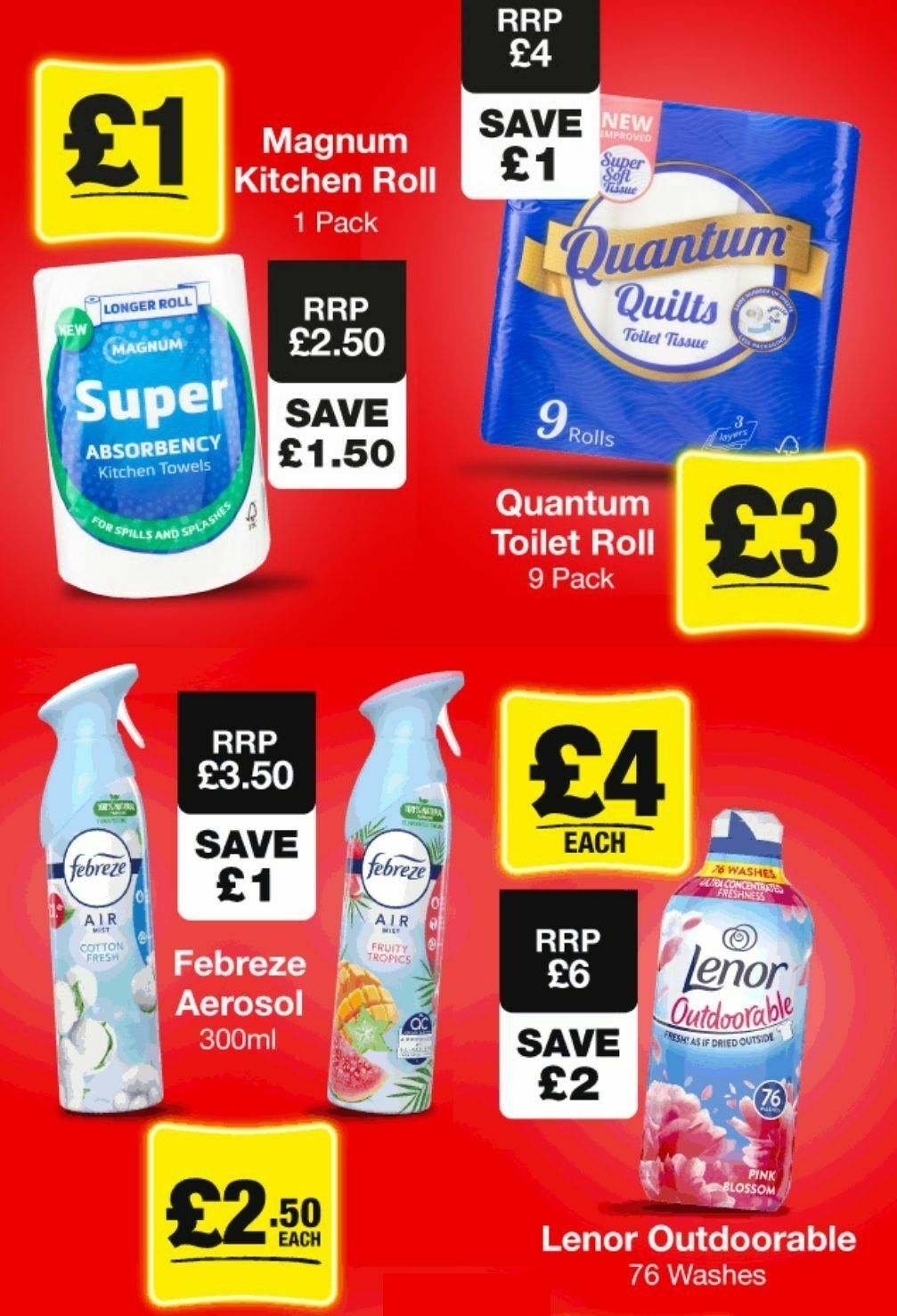 Poundland Offers from 14 August