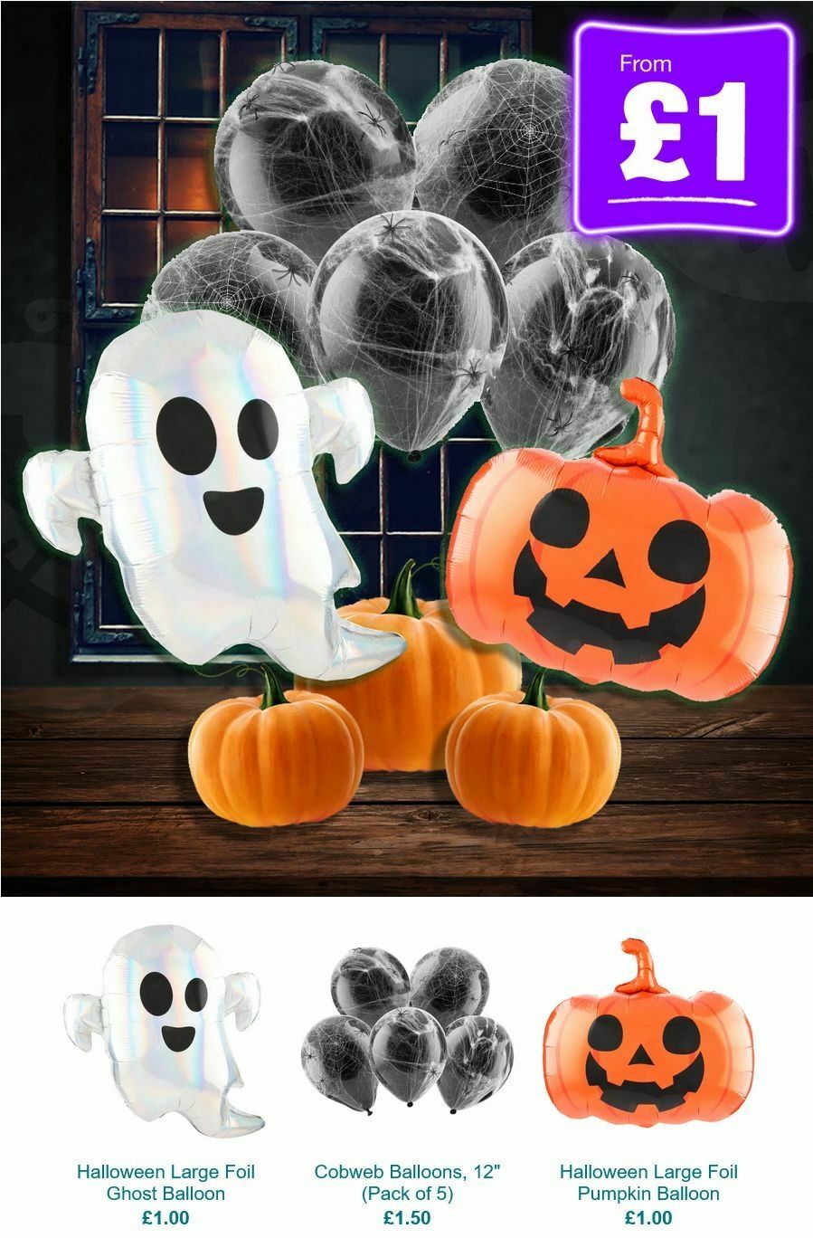 Poundland Happy Halloween Offers from 8 October