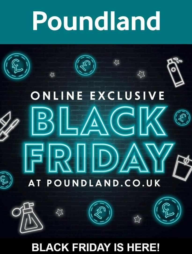 Poundland Offers from 3 November