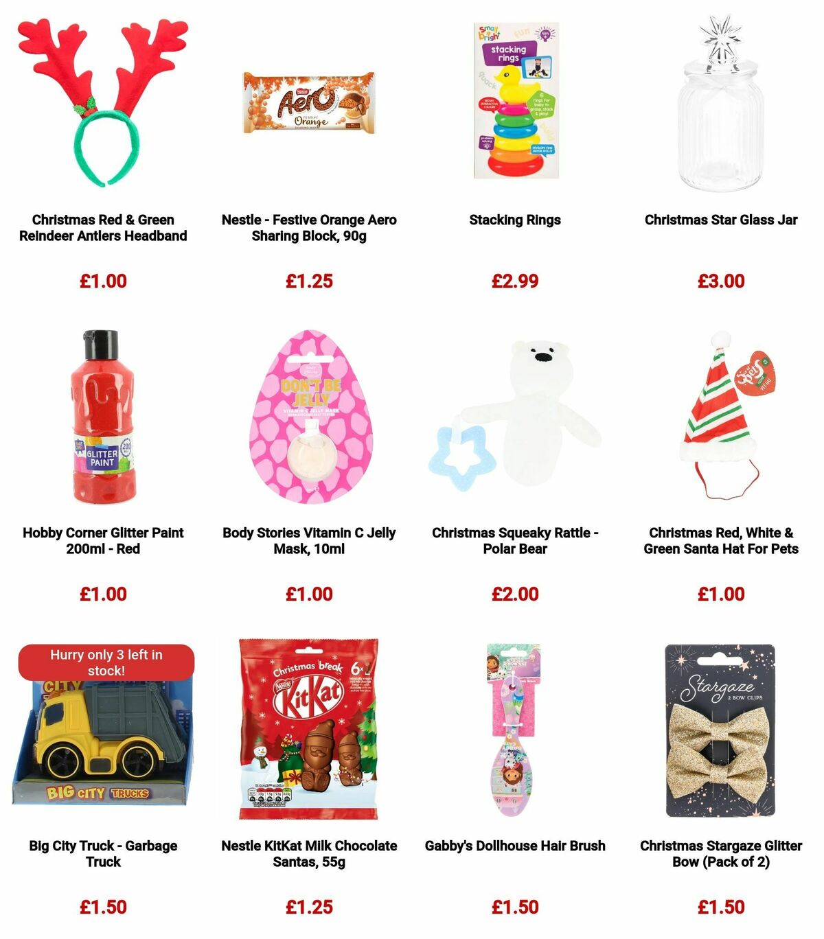 Poundland Offers from 11 December