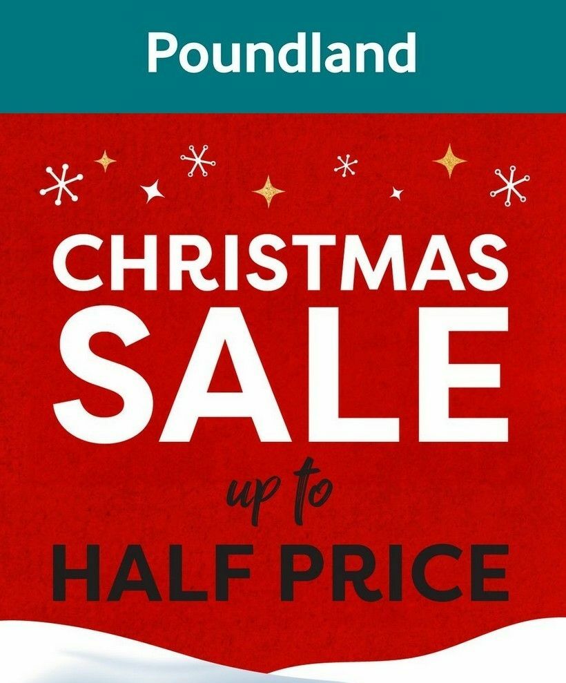 Poundland Offers from 26 December