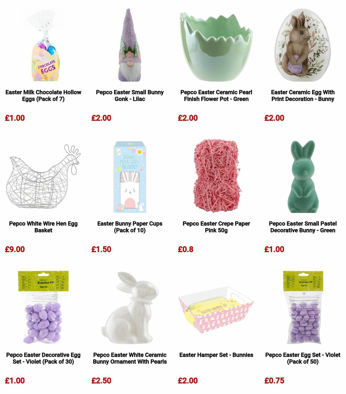 Poundland Easter Offers from 5 March