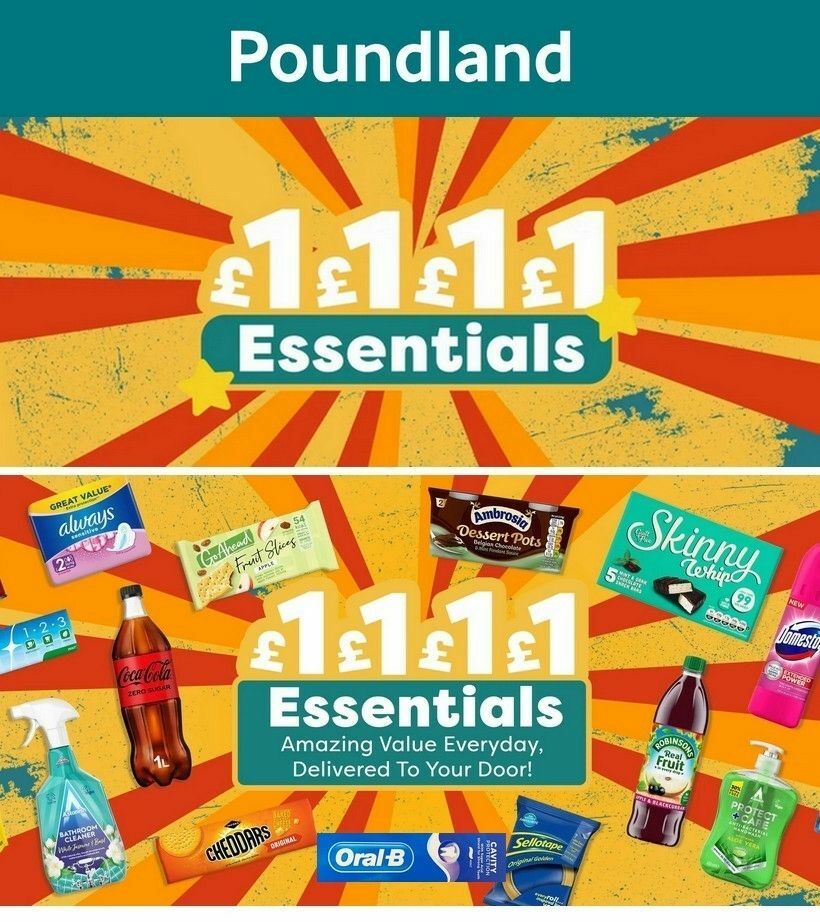 Poundland Offers from 30 April