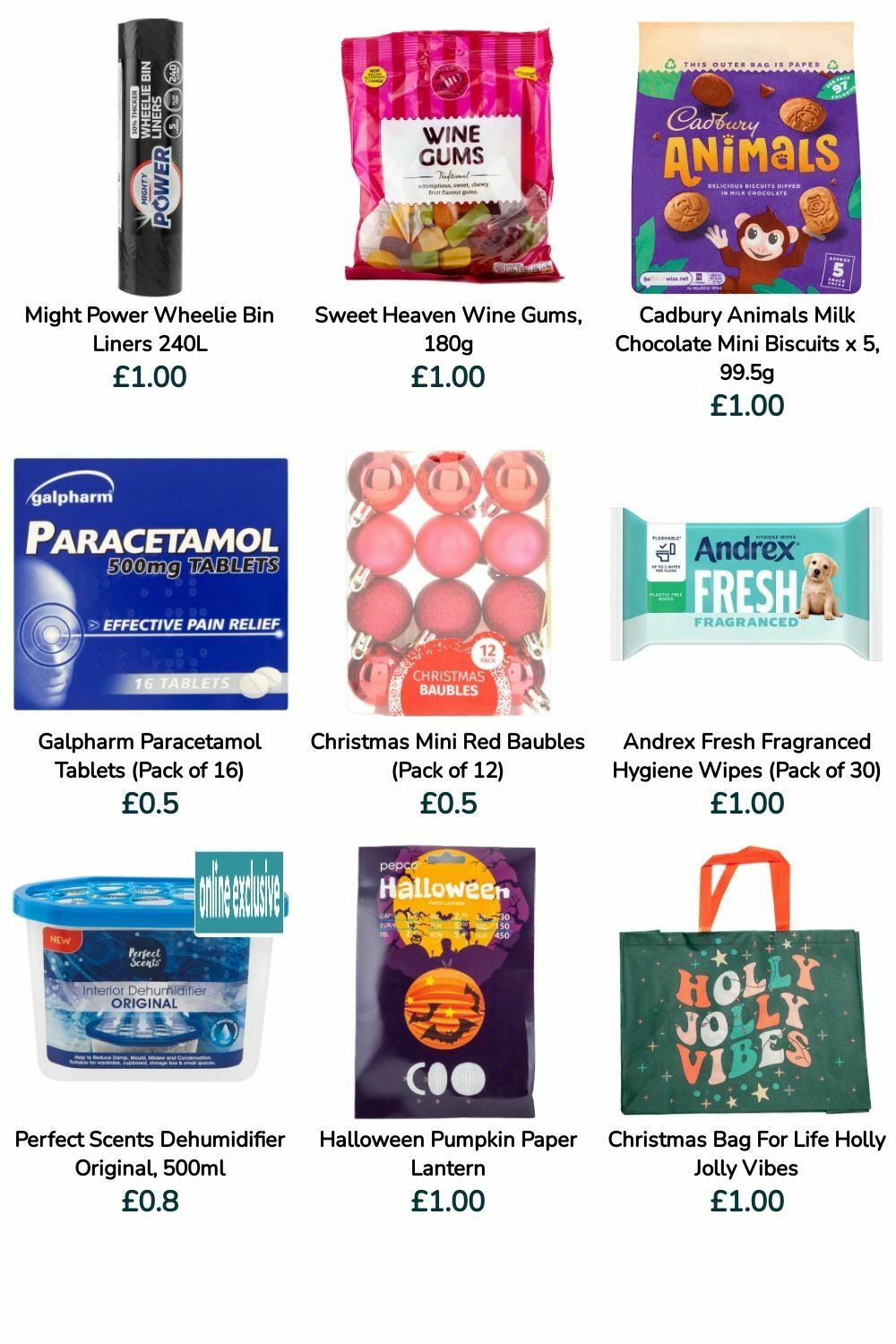 Poundland Offers from 16 October