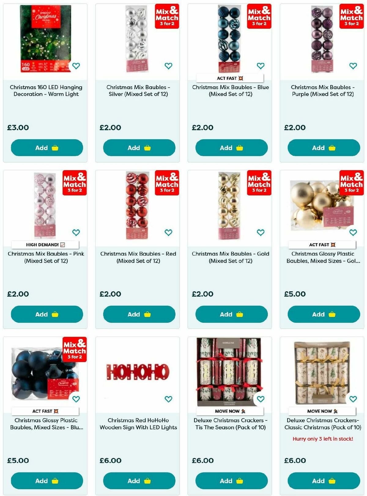 Poundland Offers from 9 December
