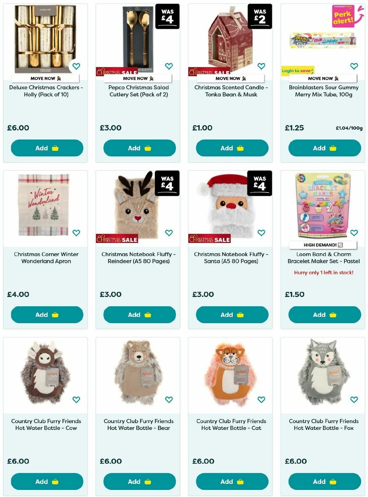Poundland Offers from 9 December