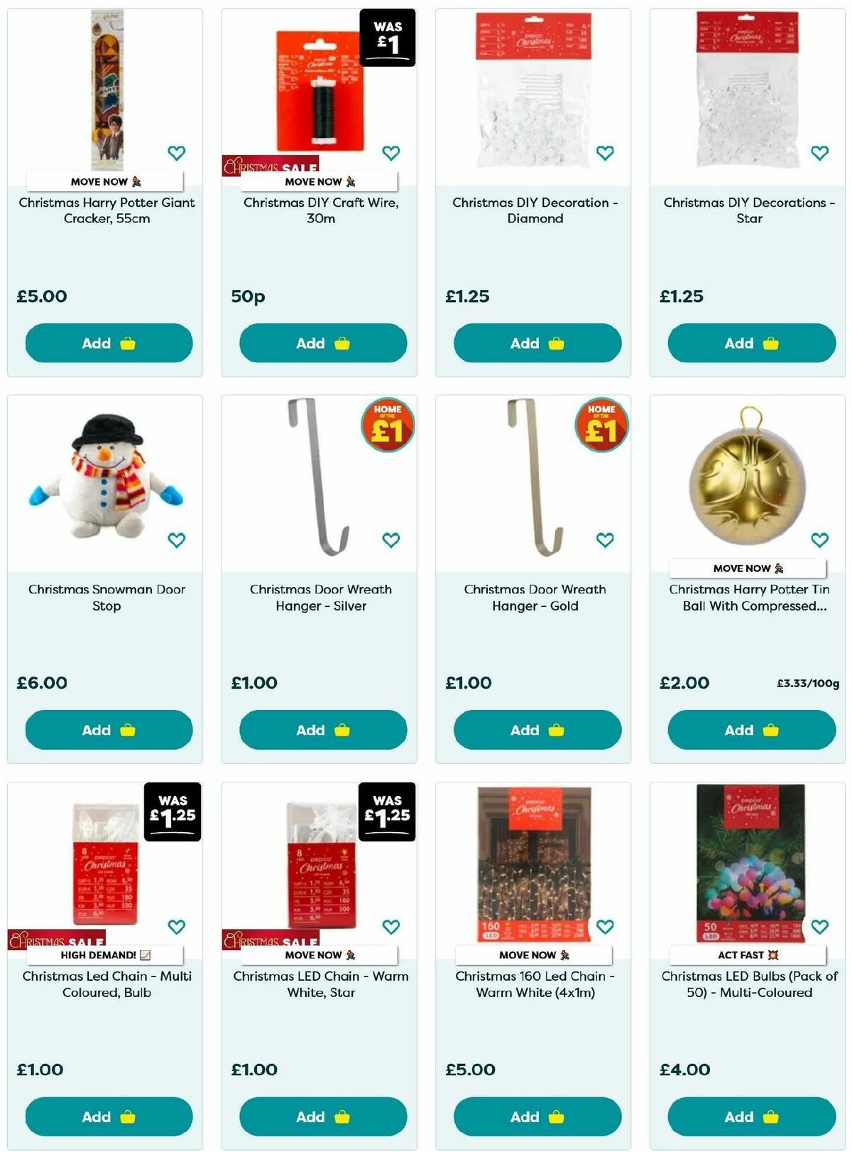 Poundland Offers from 9 December