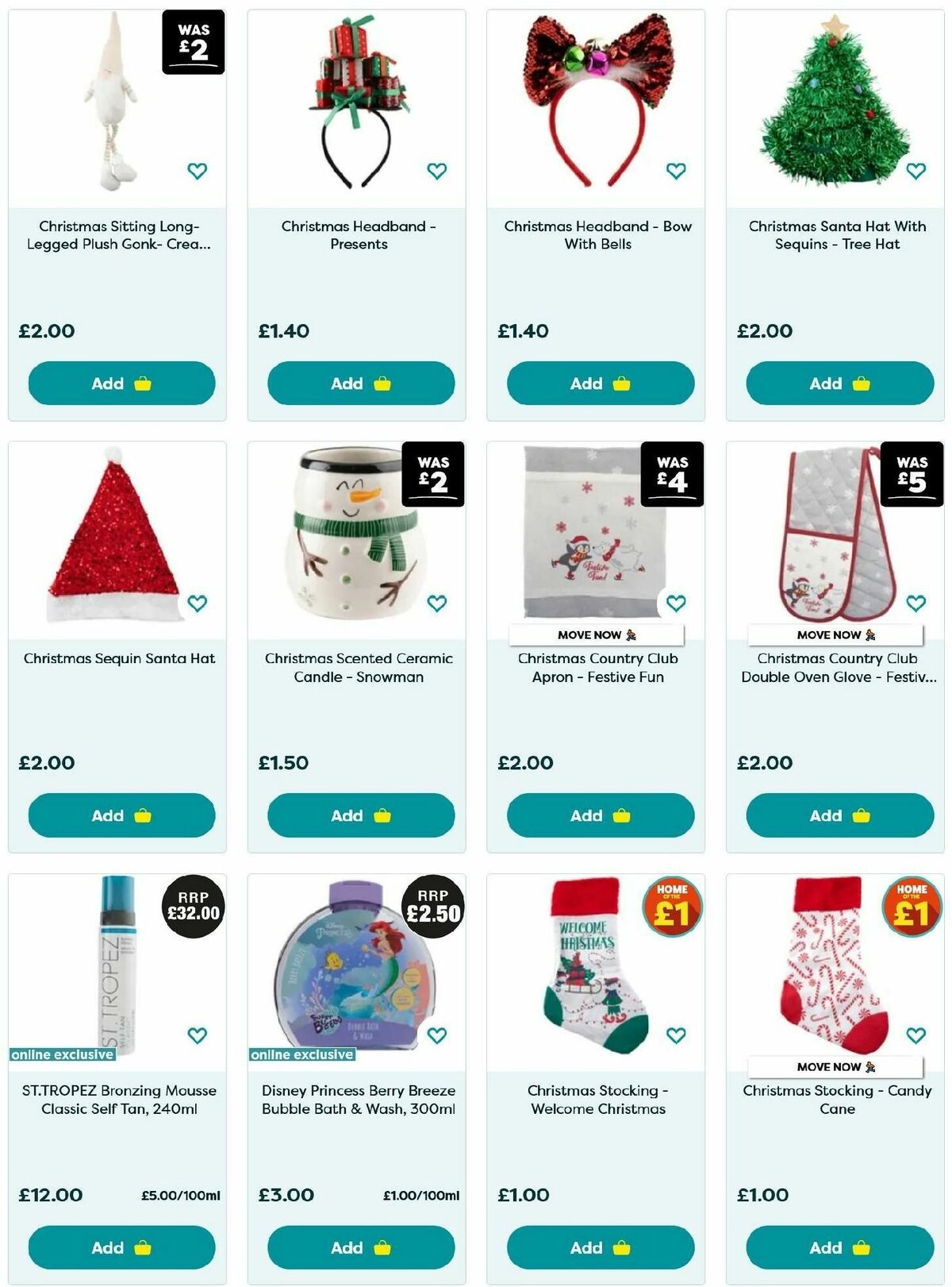 Poundland Offers from 9 December
