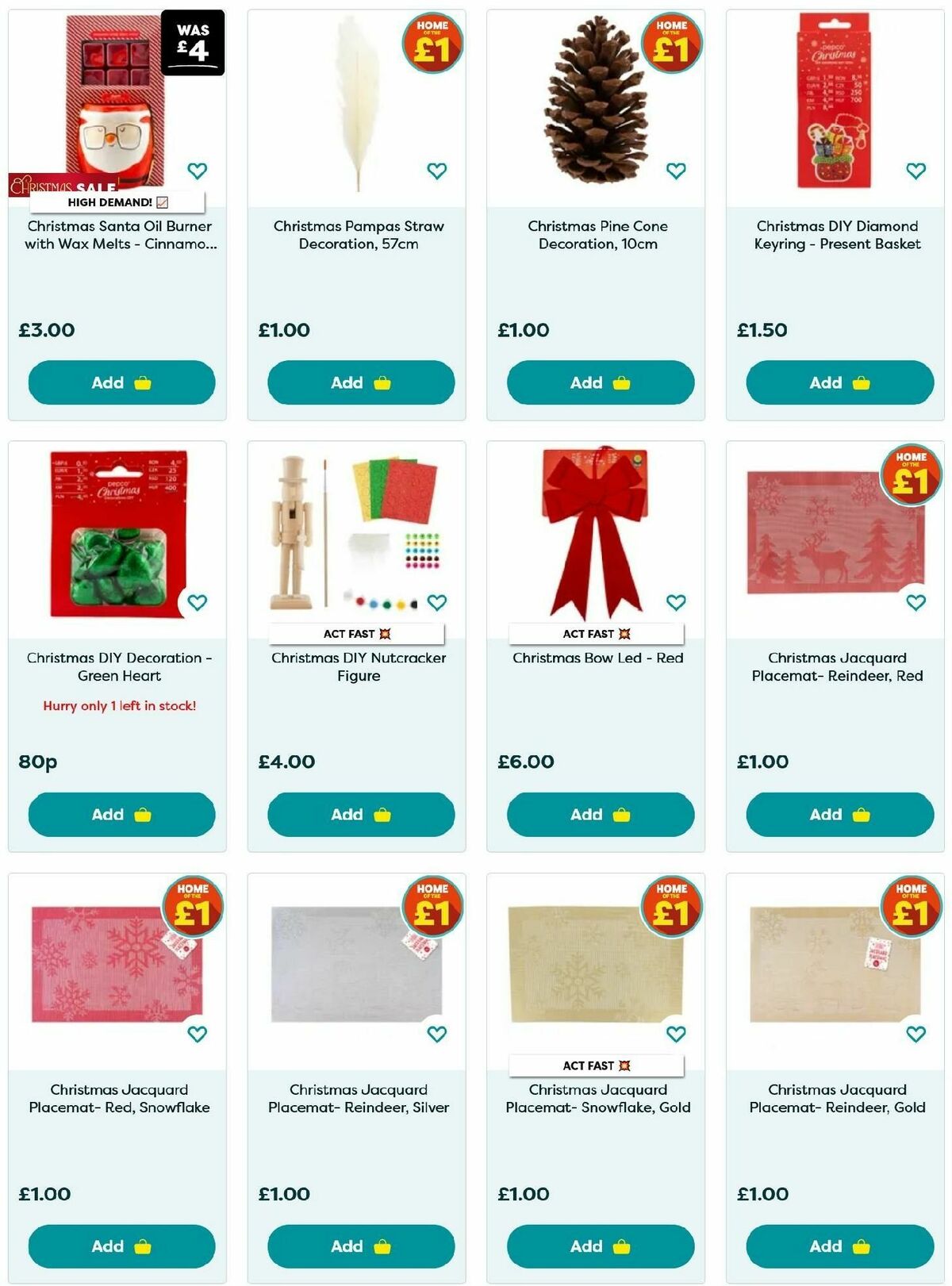 Poundland Offers from 9 December