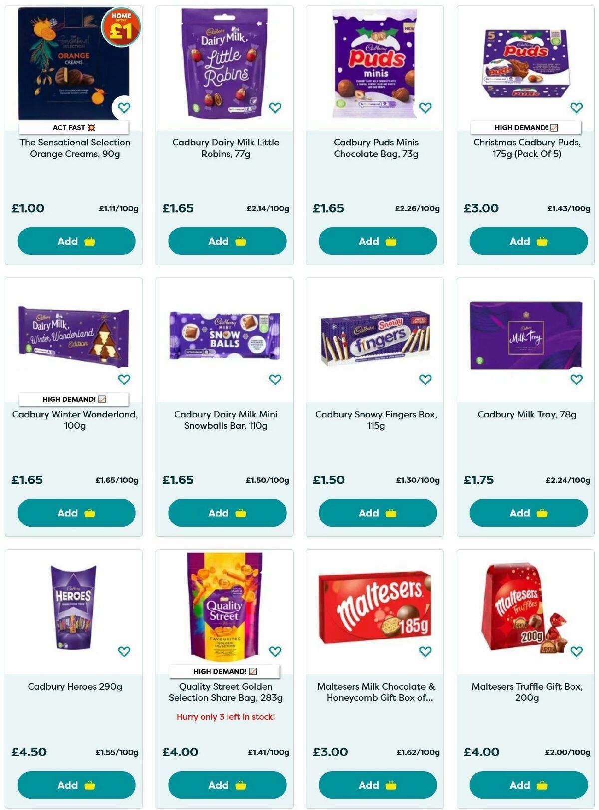 Poundland Offers from 9 December