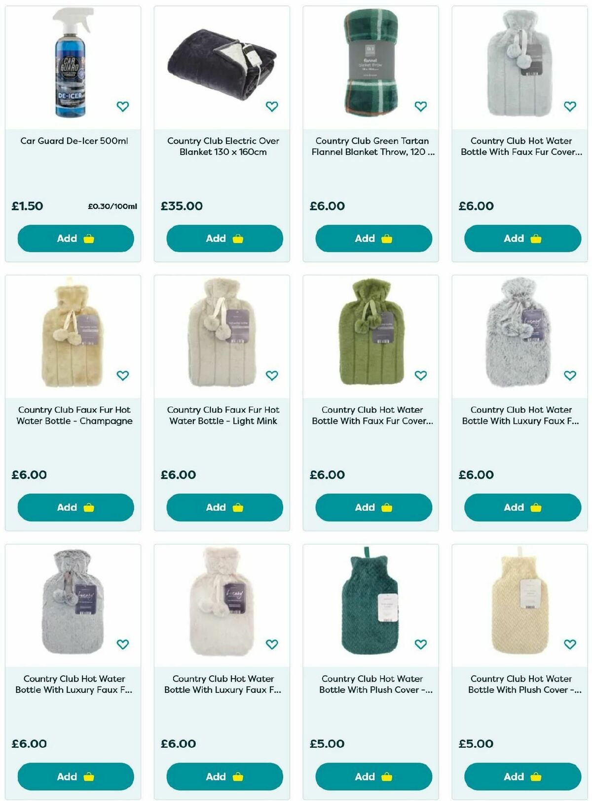 Poundland Winter Essentials Offers from 16 December