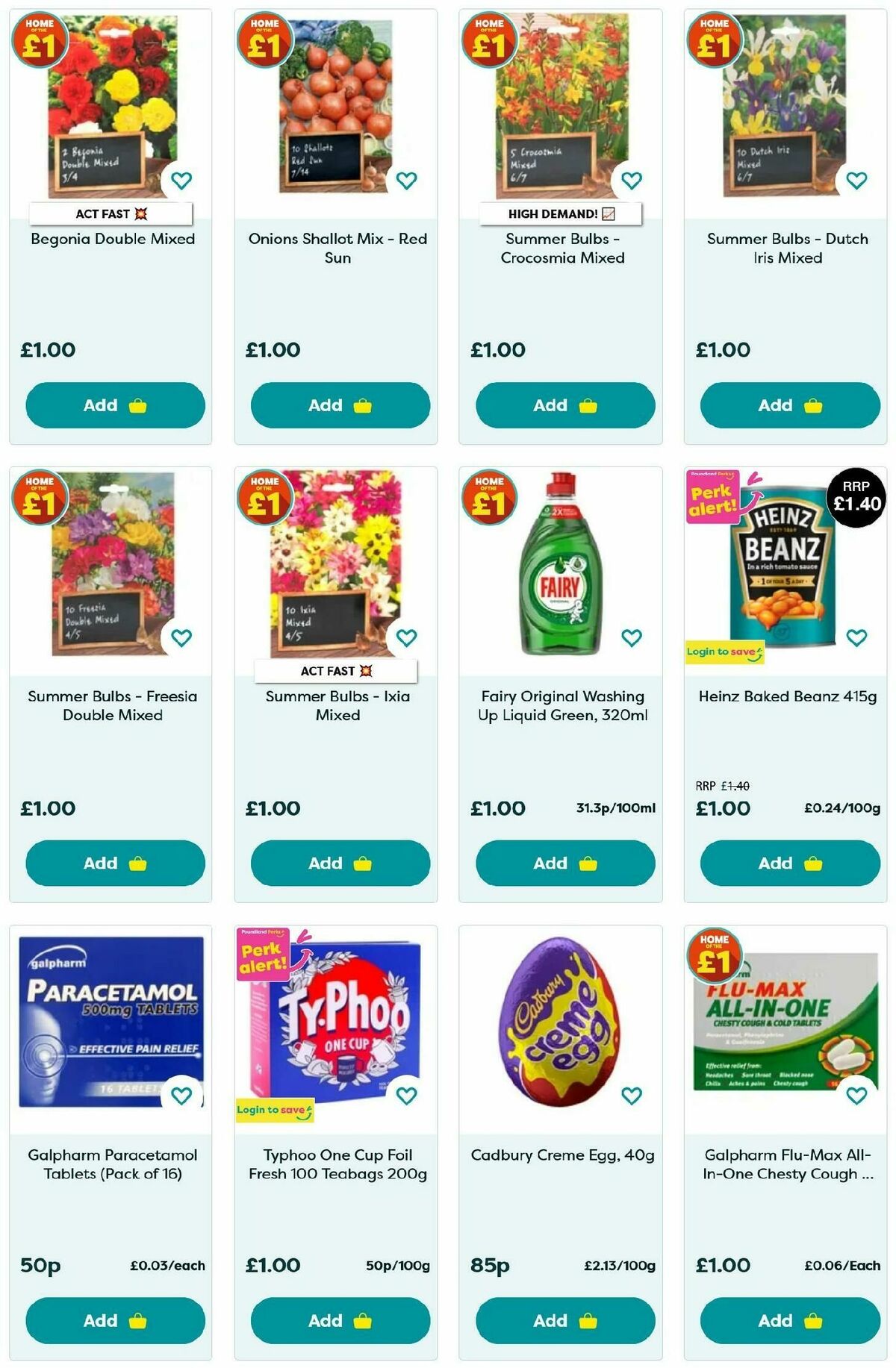 Poundland Offers from 5 February