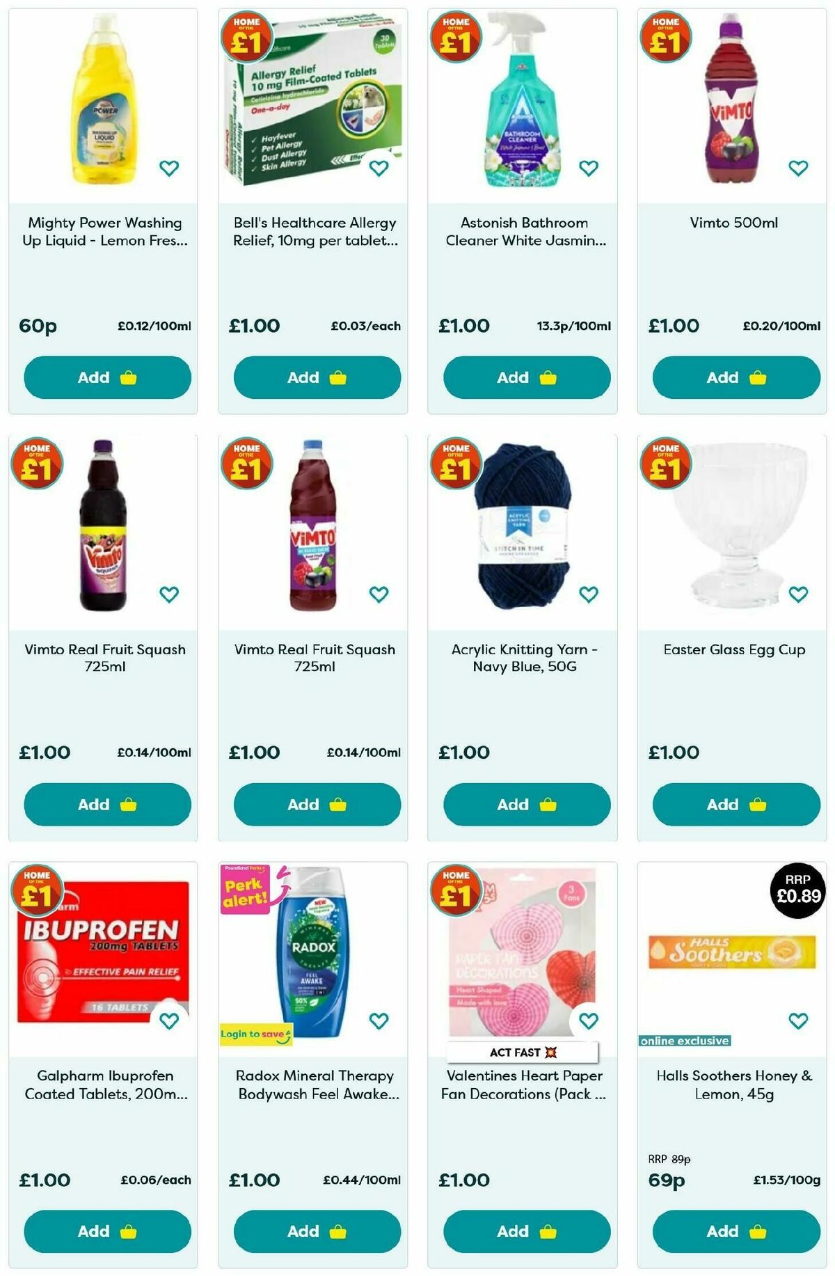 Poundland Offers from 5 February