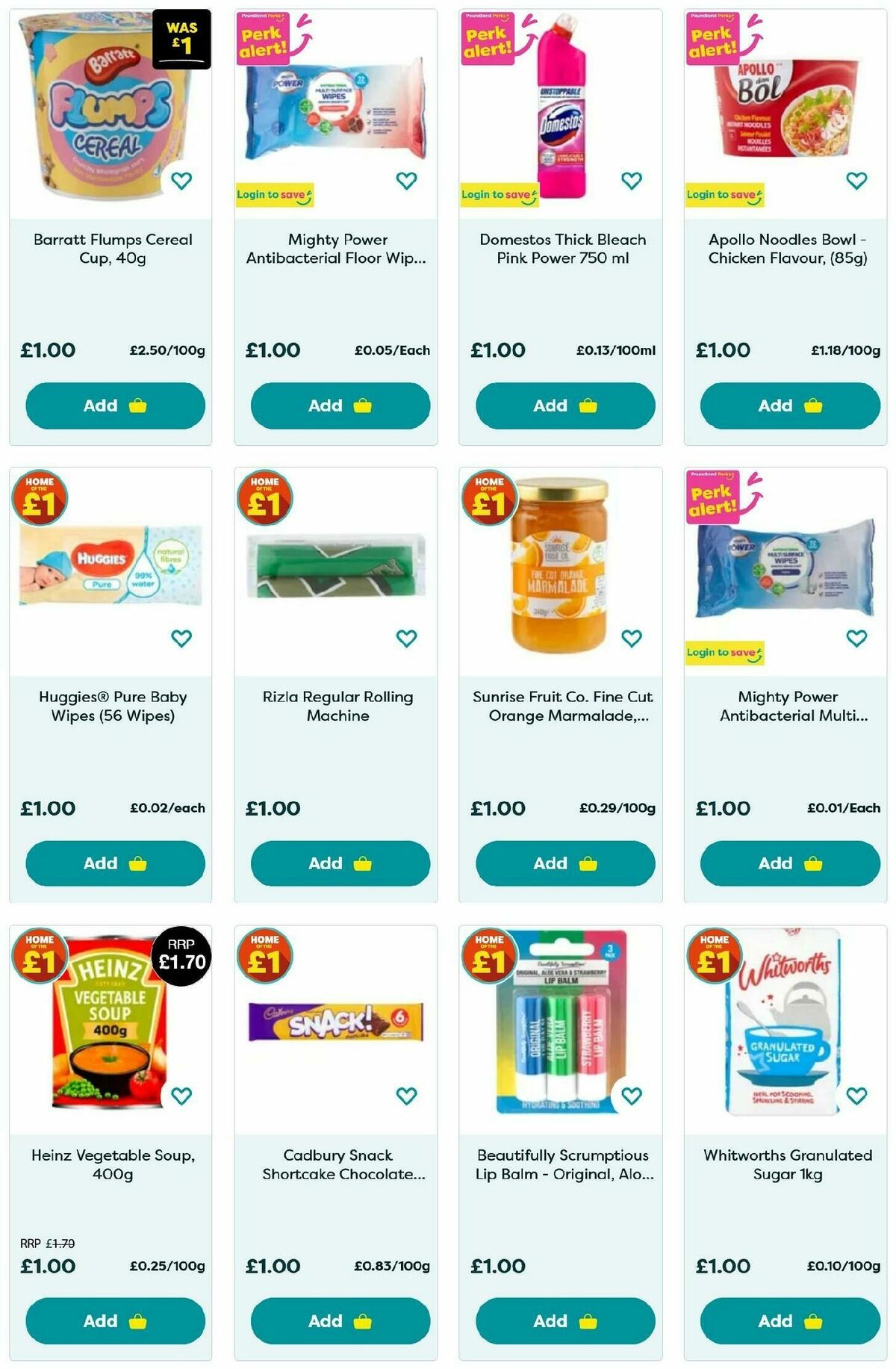 Poundland Offers from 5 February