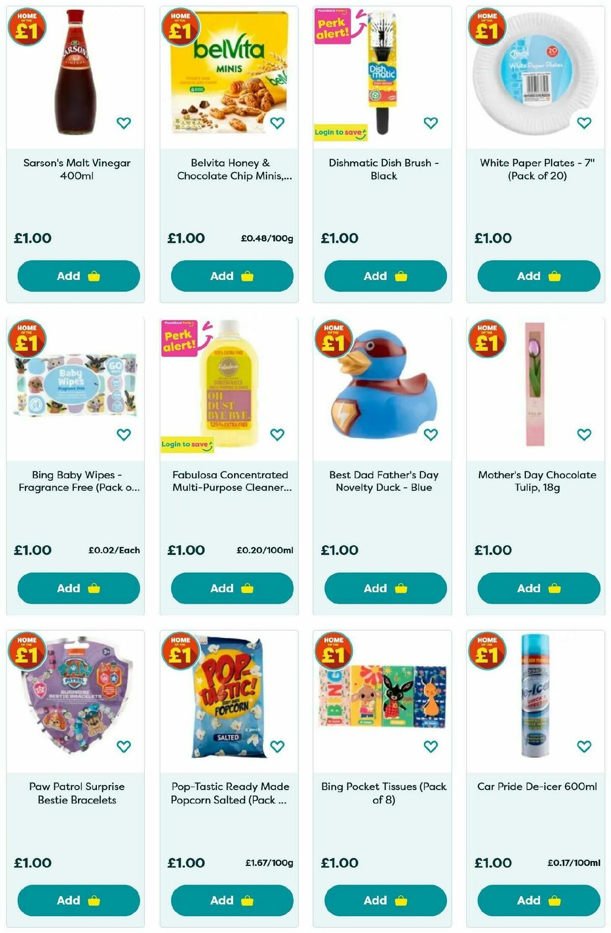 Poundland Offers from 5 February
