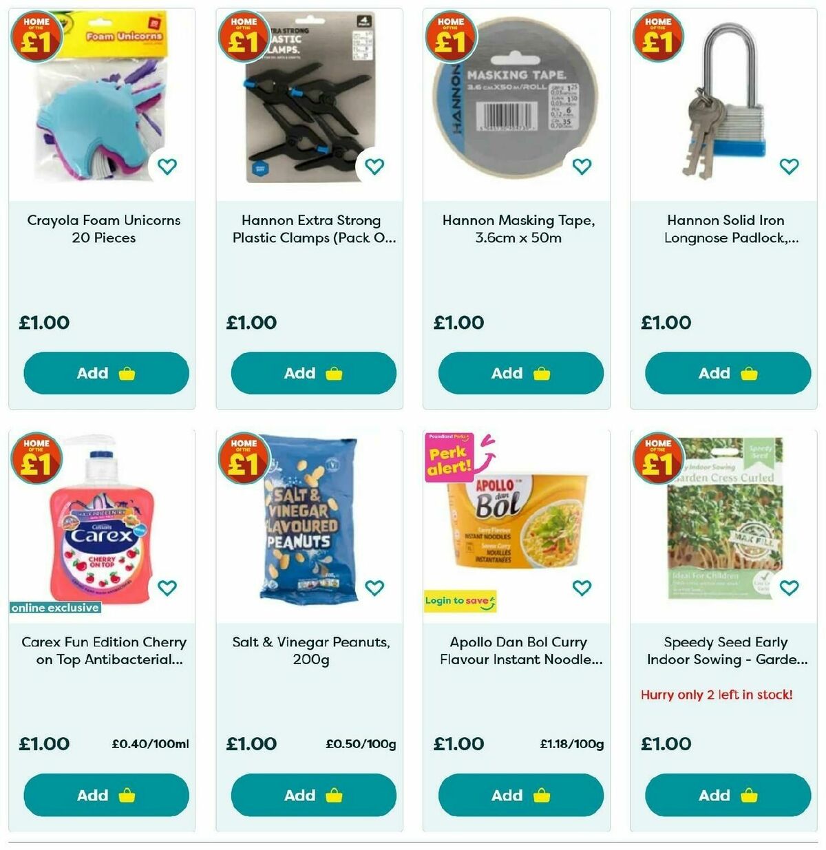 Poundland Offers from 5 February