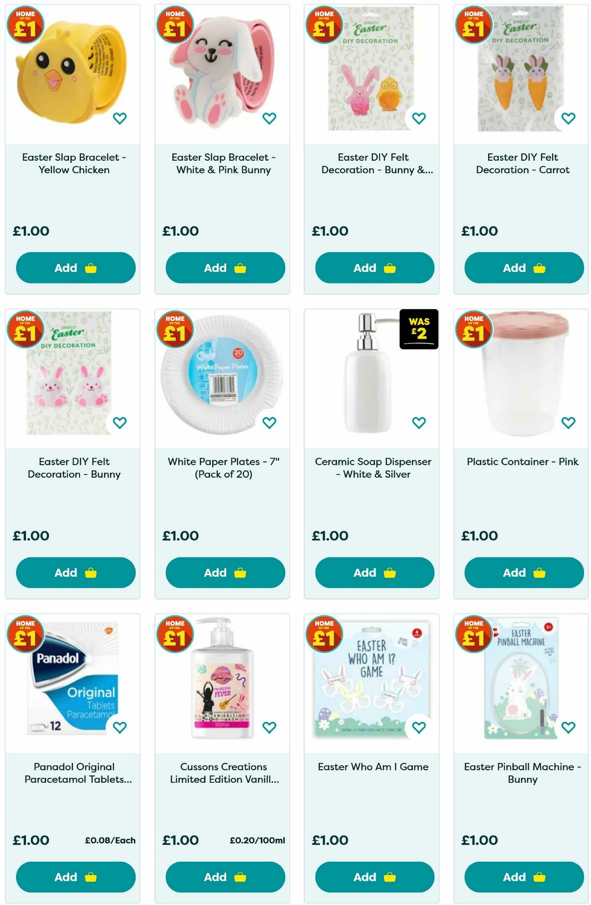Poundland Offers from 5 March