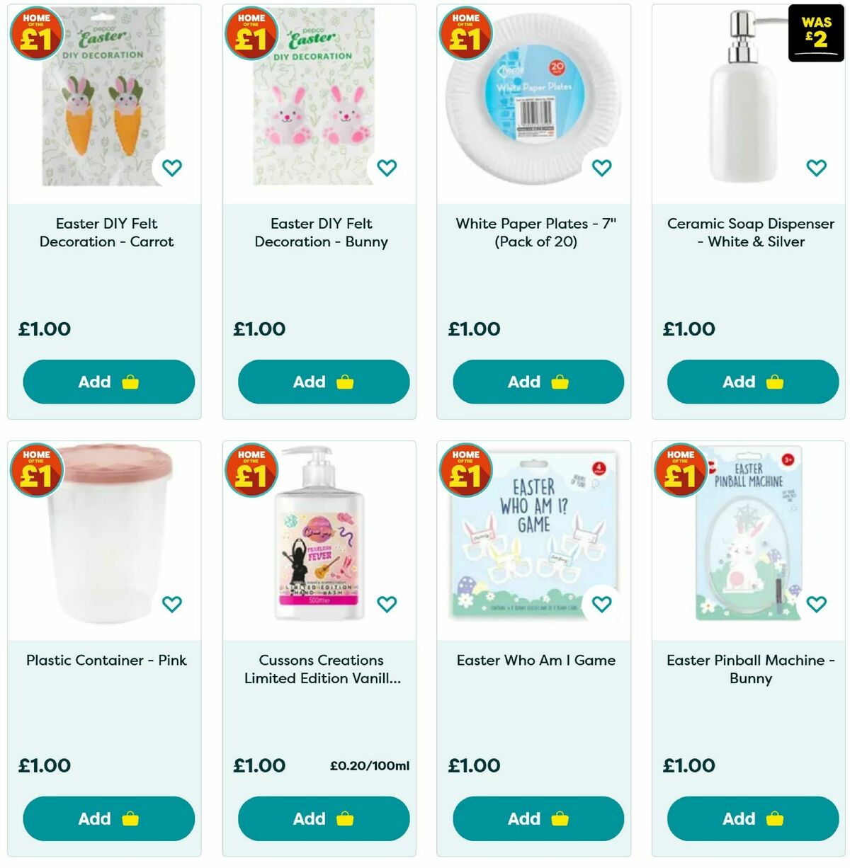 Poundland Offers from 5 March