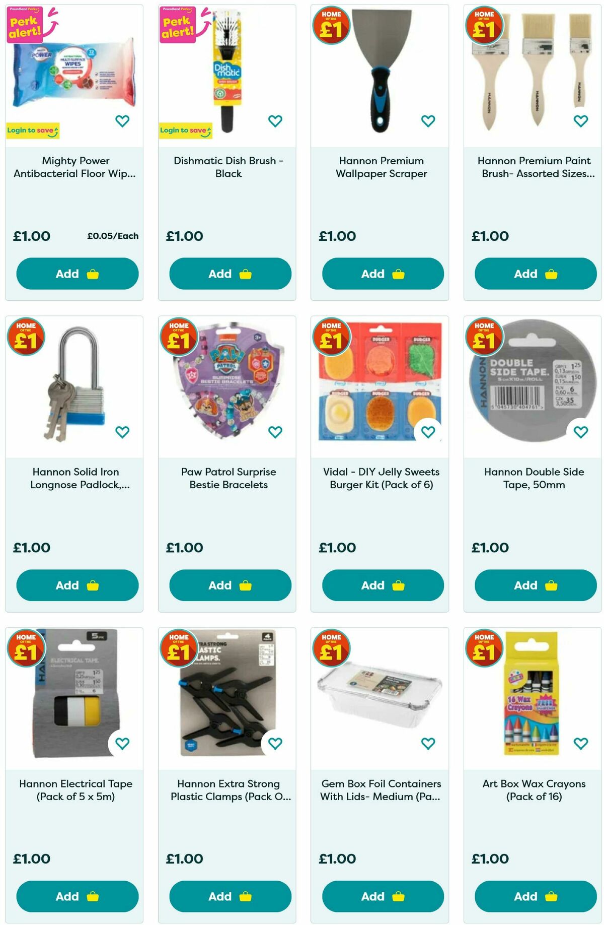 Poundland Offers from 5 March