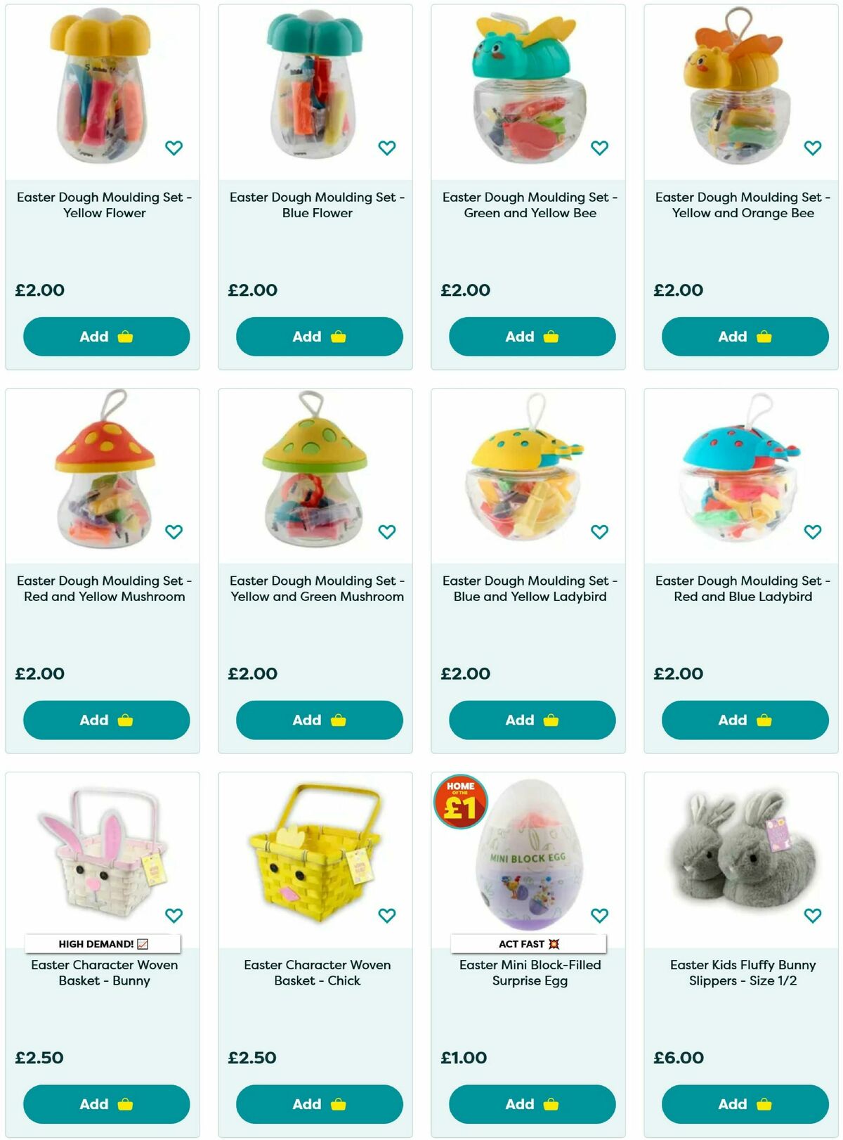 Poundland Easter Offers from 1 April