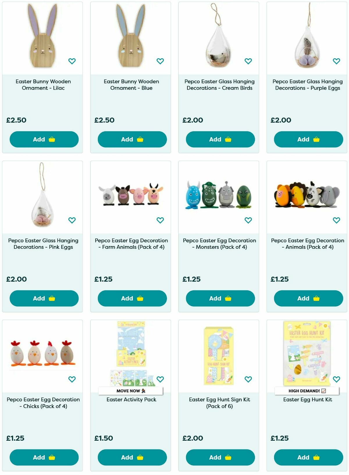 Poundland Easter Offers from 1 April