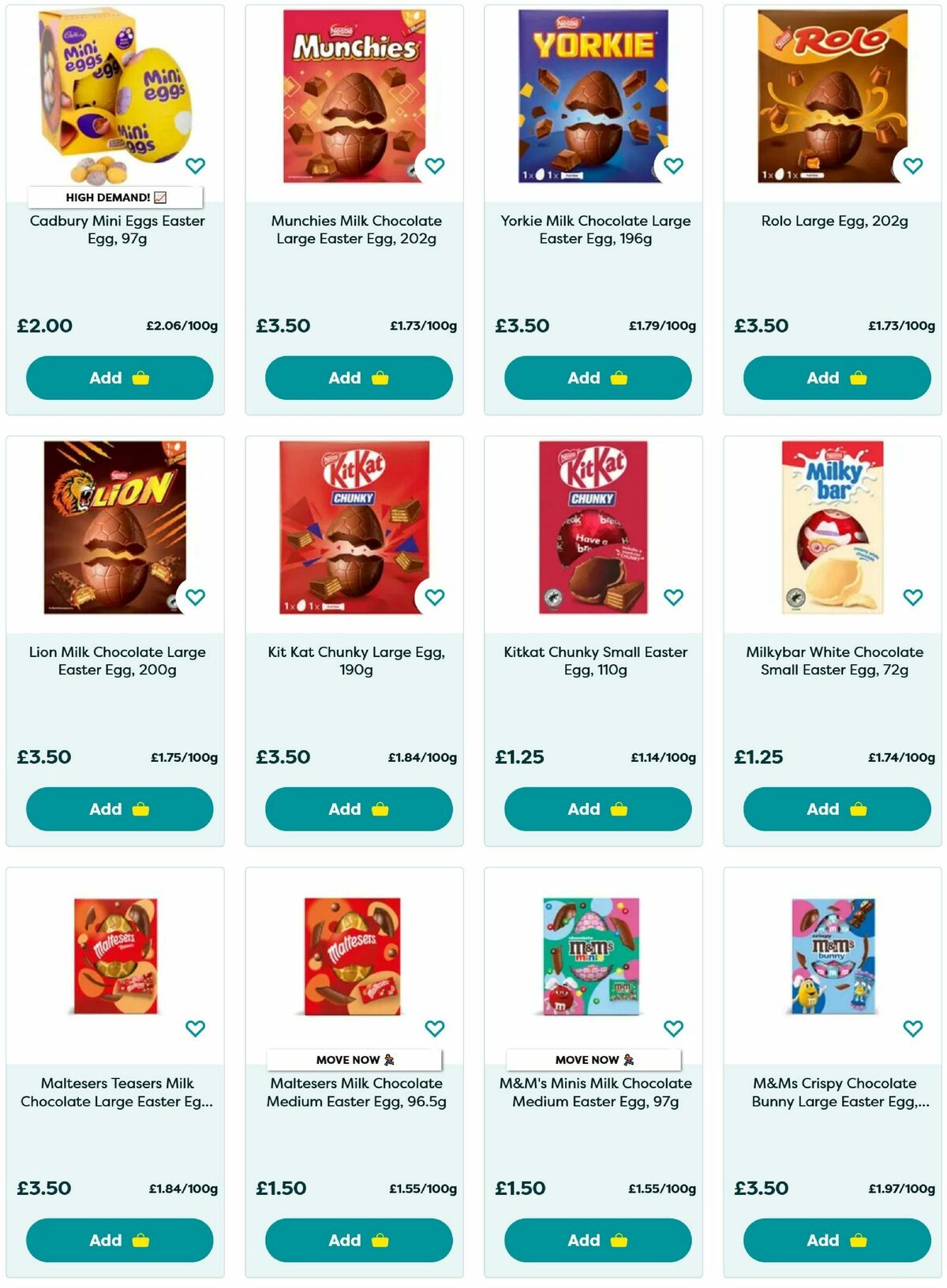 Poundland Easter Offers from 1 April