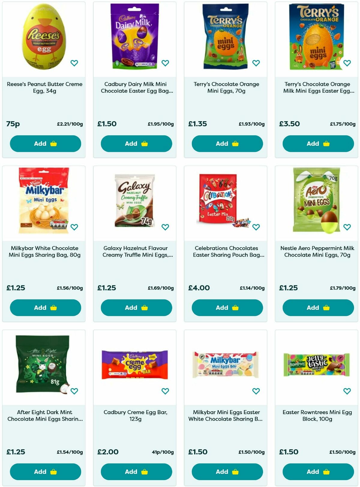 Poundland Easter Offers from 1 April
