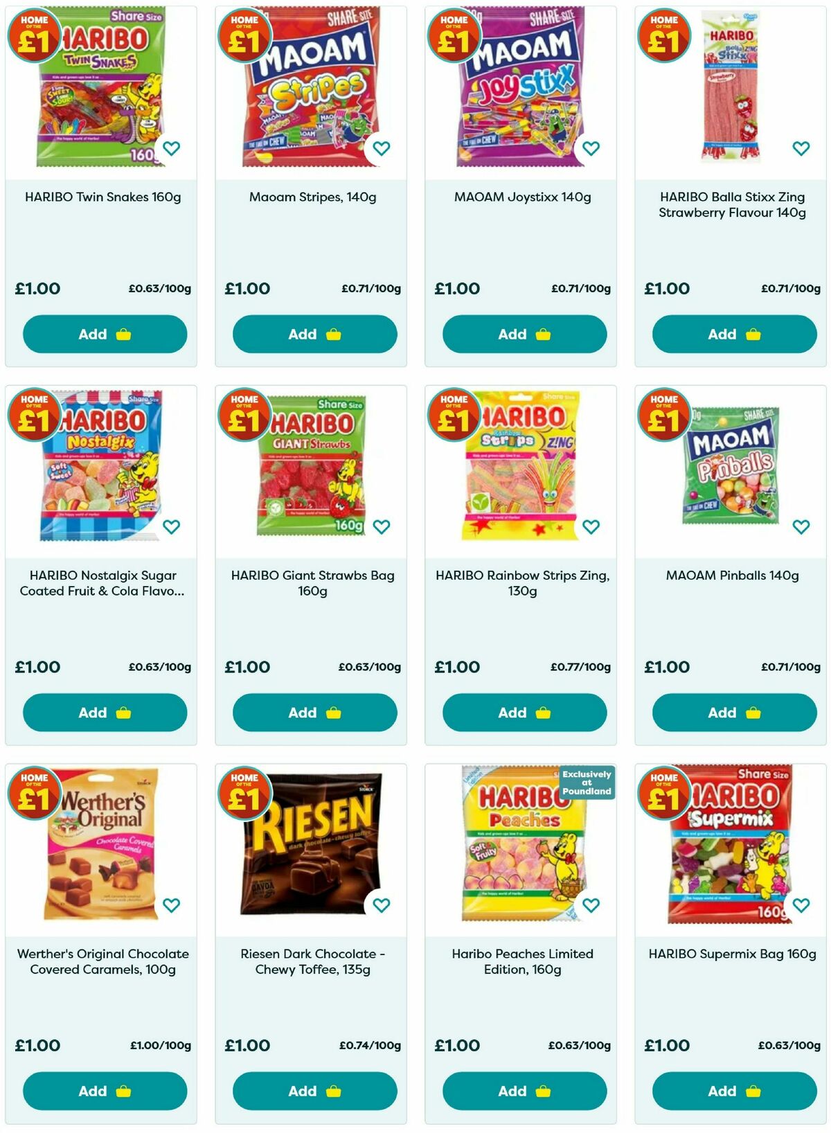 Poundland Offers from 15 April