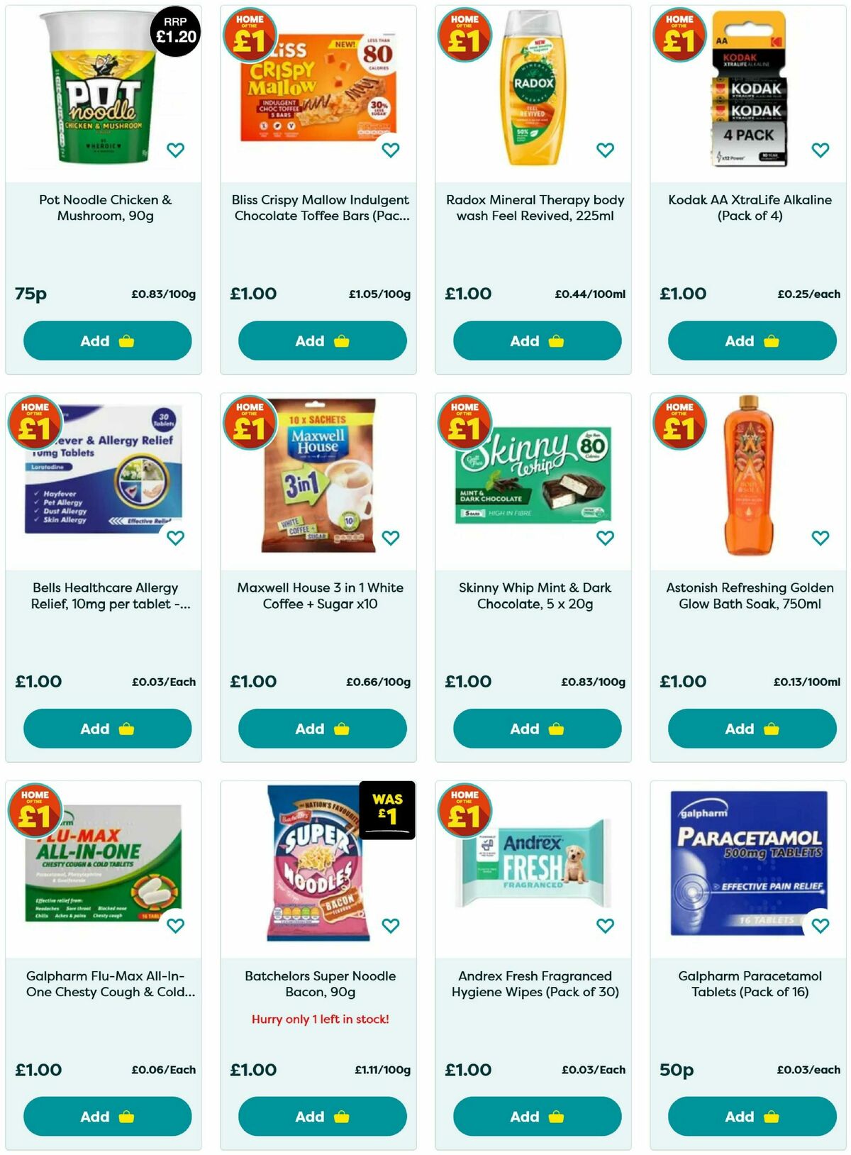 Poundland Offers from 15 April