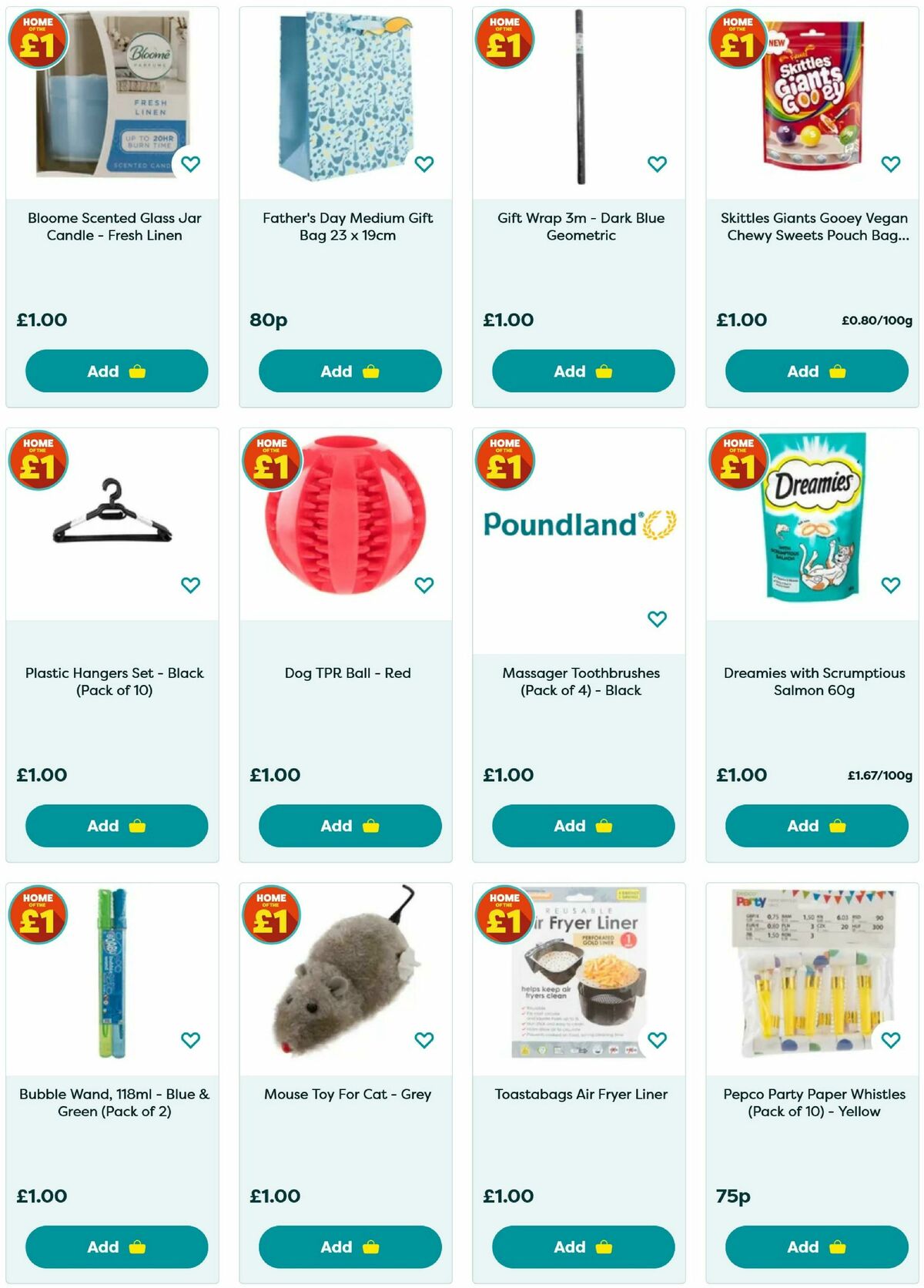 Poundland Offers from 15 April