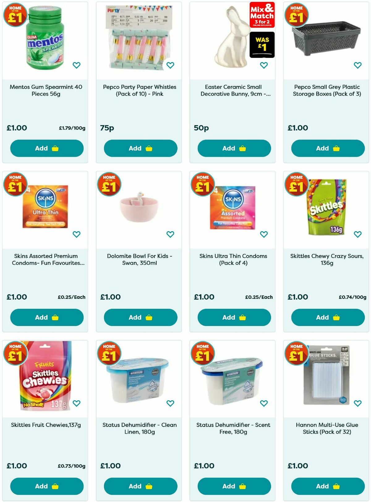 Poundland Offers from 15 April