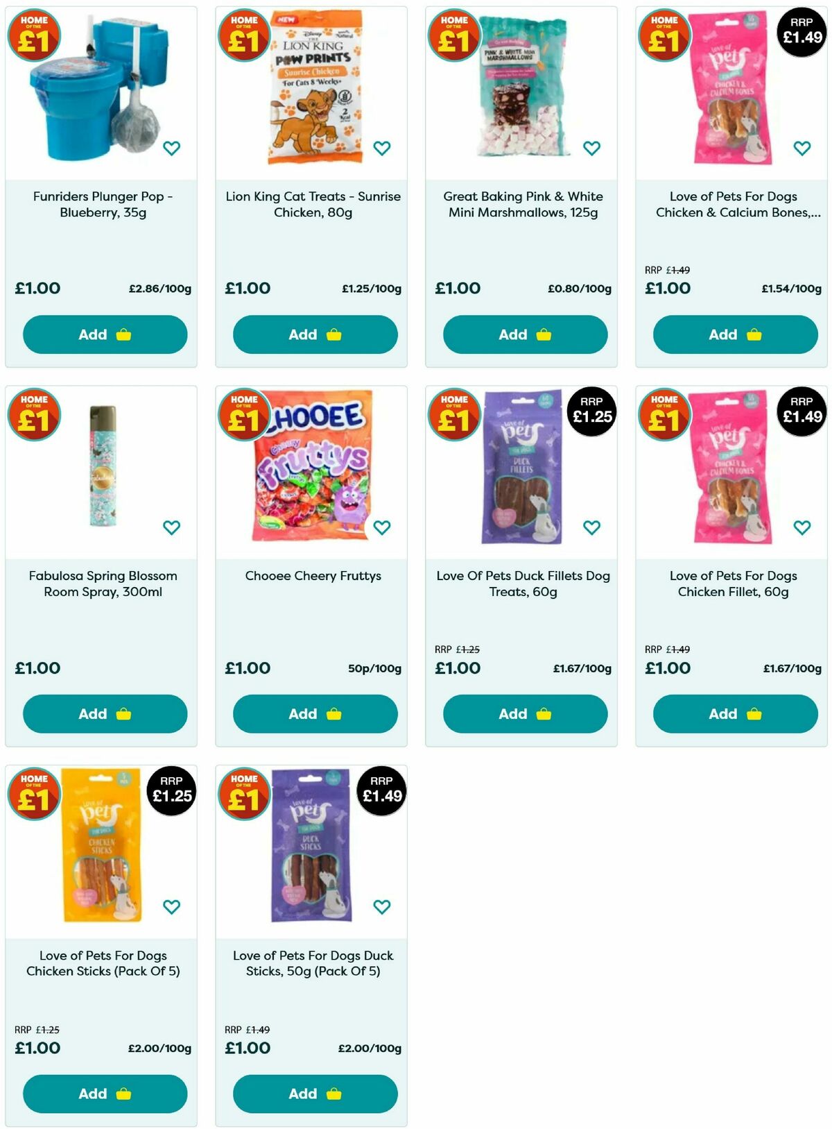 Poundland Offers from 15 April