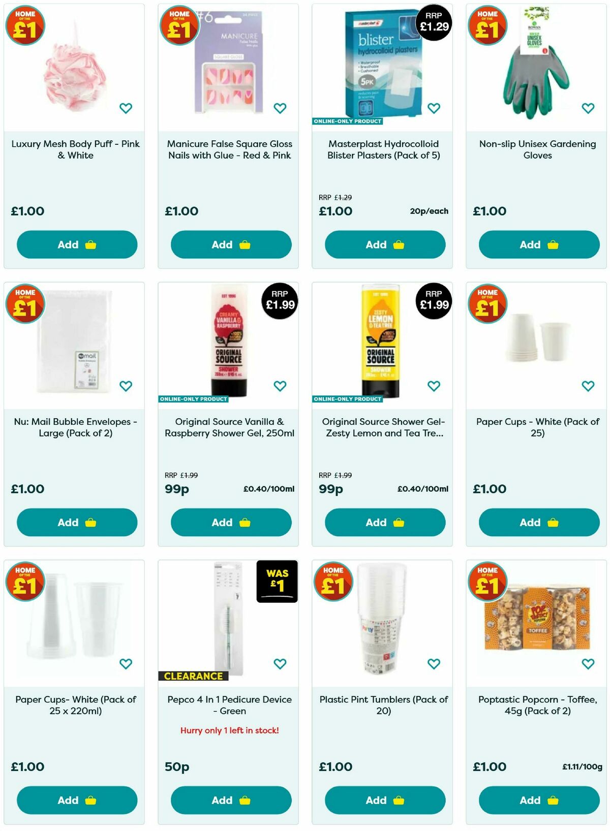 Poundland Offers from 15 April
