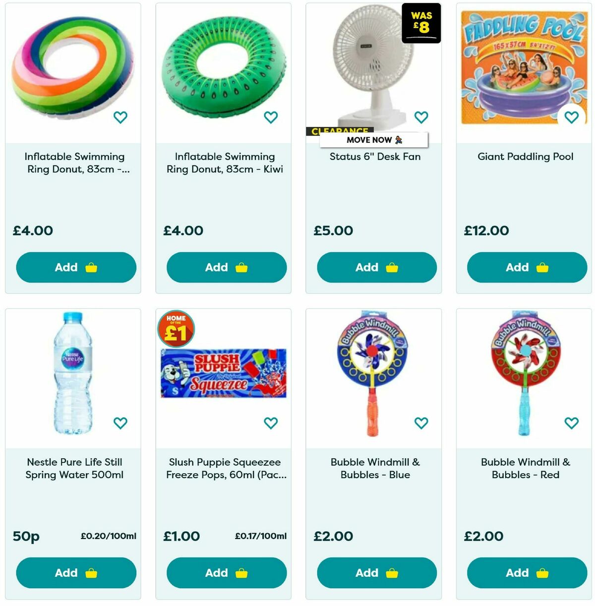 Poundland Summer Essentials Offers from 29 April