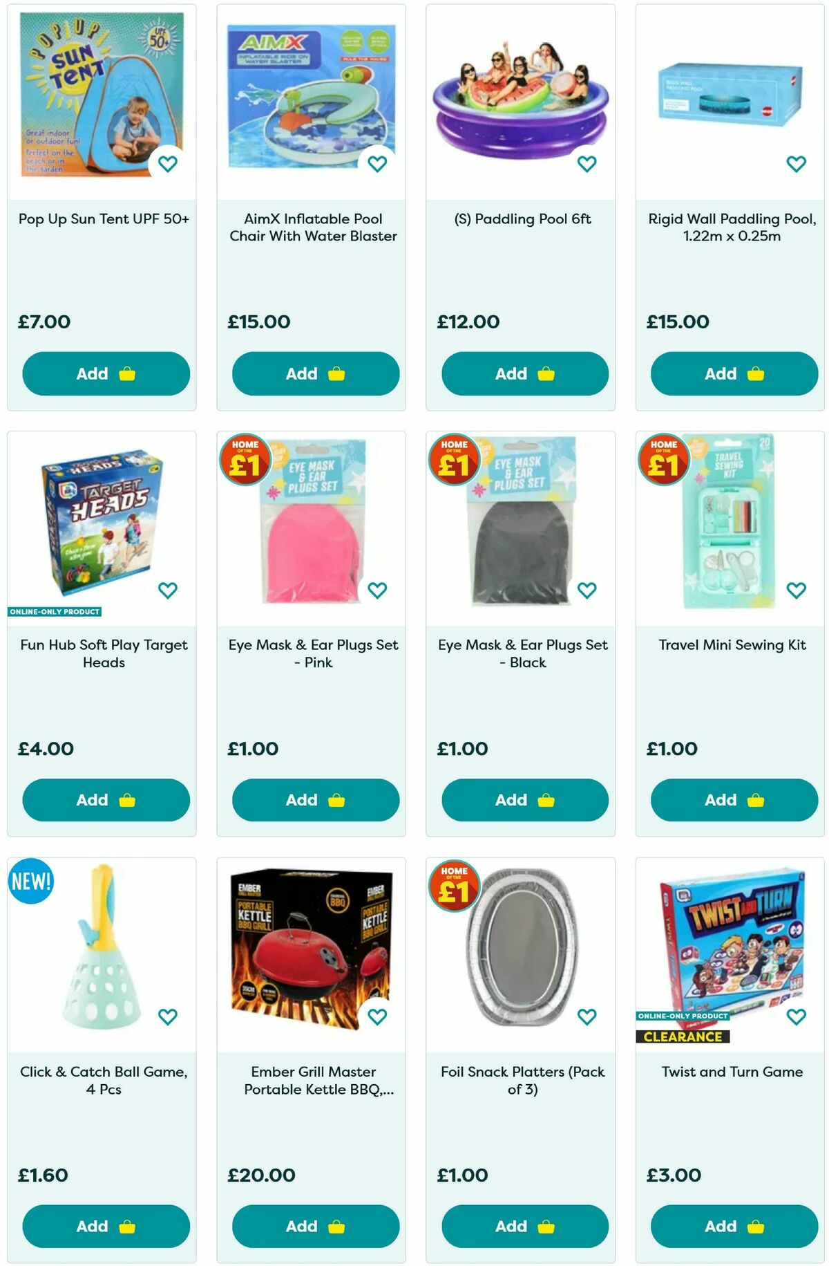 Poundland Summer Essentials Offers from 29 April