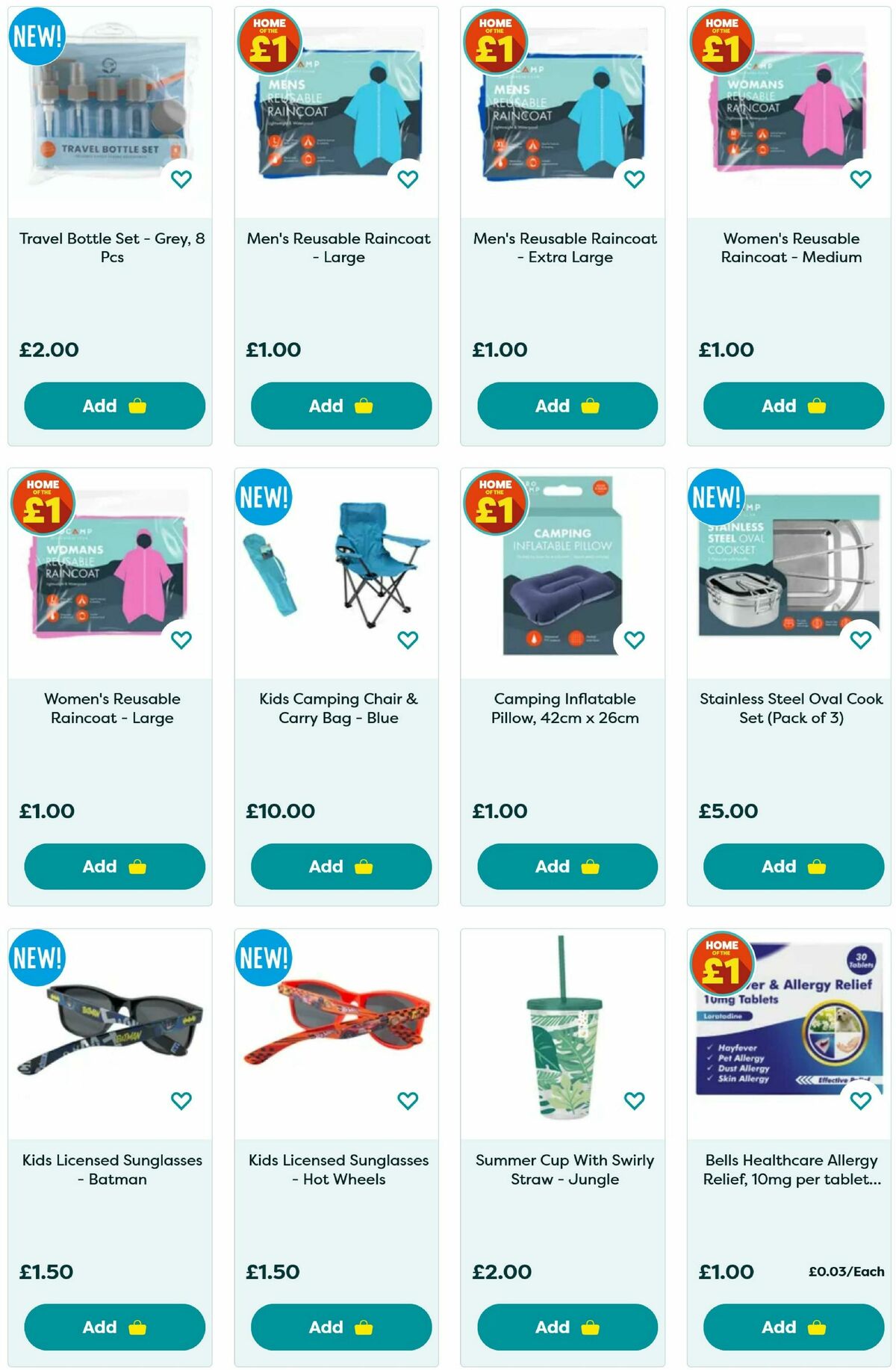 Poundland Summer Essentials Offers from 29 April