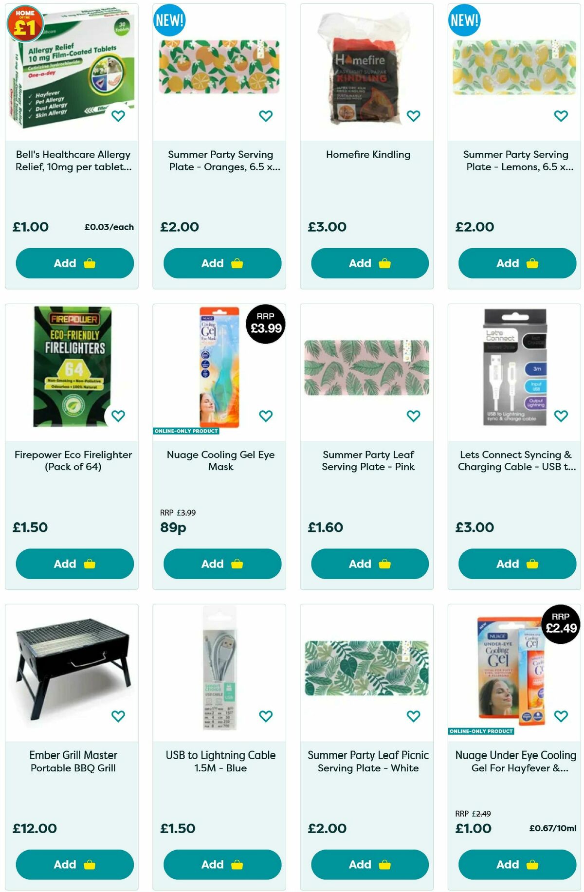 Poundland Summer Essentials Offers from 29 April
