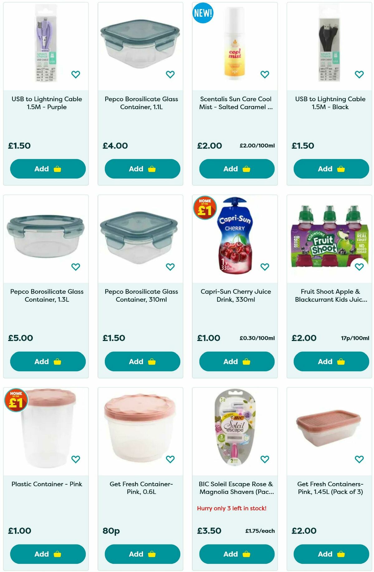 Poundland Summer Essentials Offers from 29 April