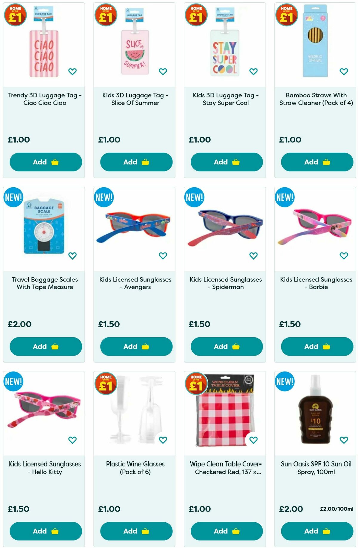Poundland Summer Essentials Offers from 29 April