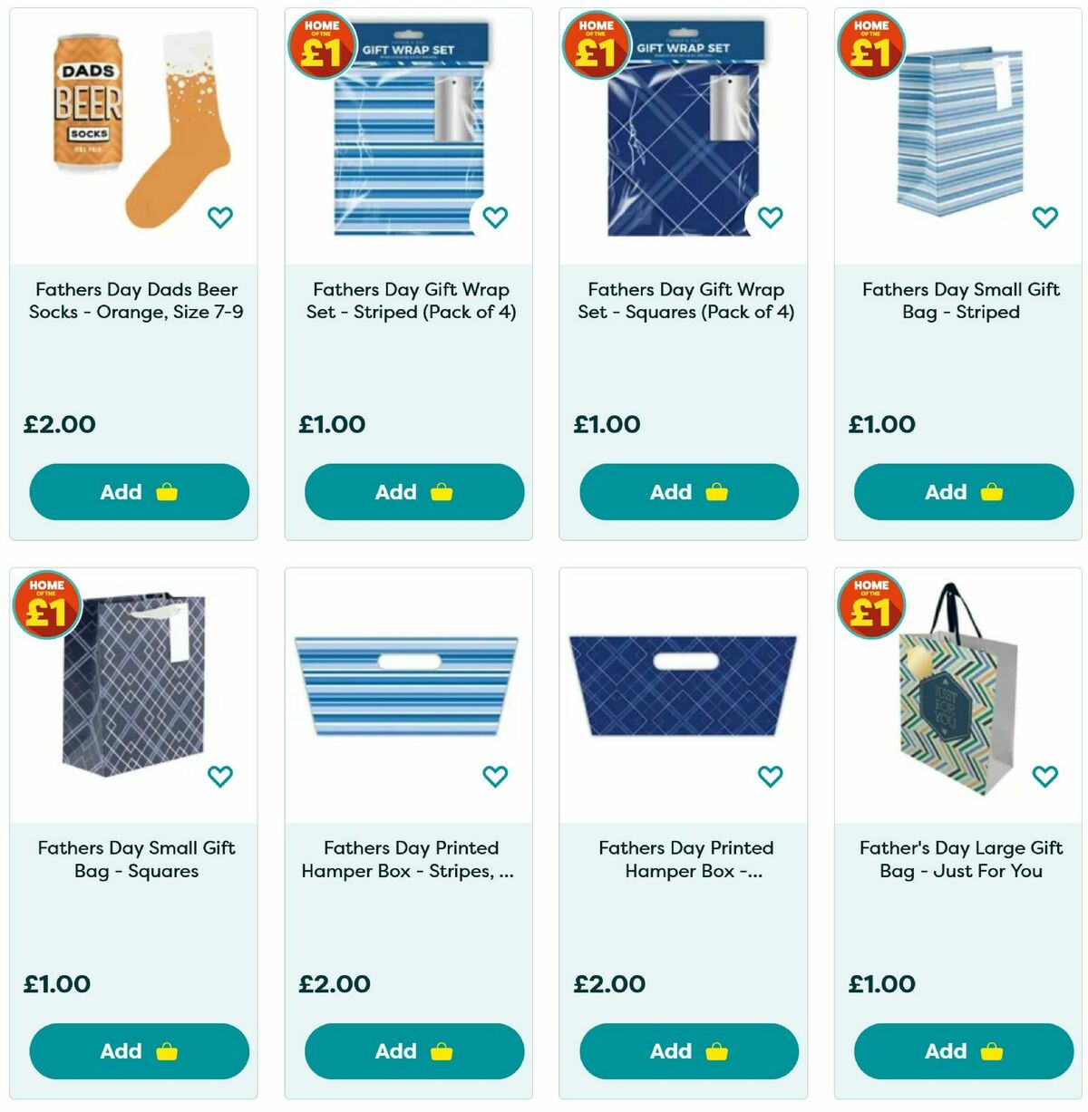 Poundland Father's Day Offers from 22 May