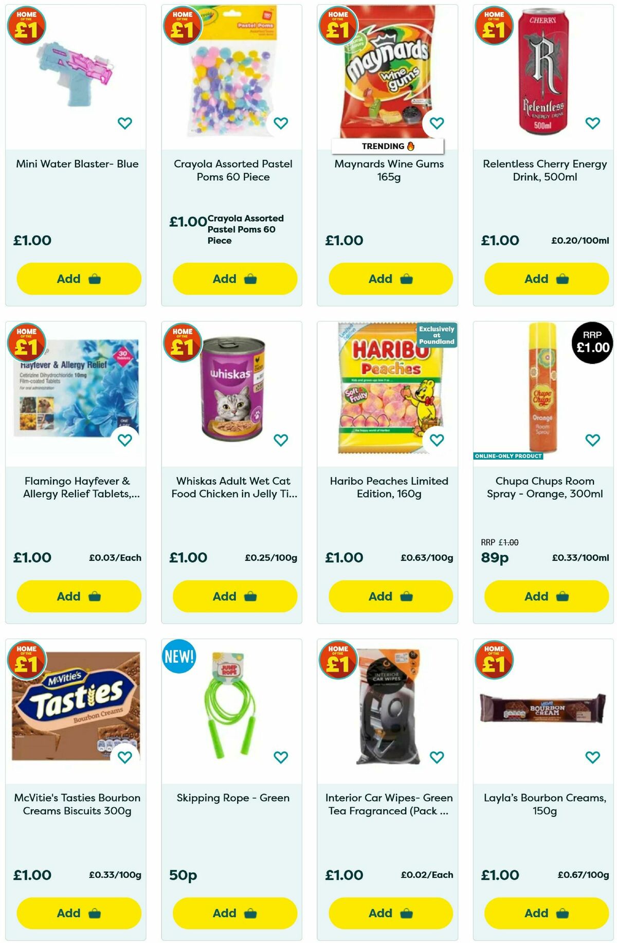Poundland Offers from 10 June